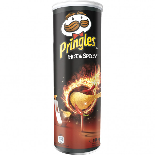 Pringles Combo Pack-hot Spicy + Barbeque + Cheesy Cheese 165 Gr X 3 Lü Paket - 4