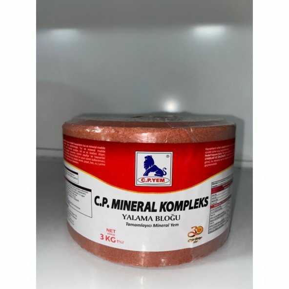 Cp Yalama Taşı 3 Kg ( Sığır, Manda, Büyükbaş Süt İçin ) - 2