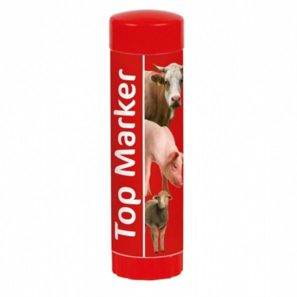 Kerbl Top Marker İşaretleme Kalemi̇ Kırmızı Renk