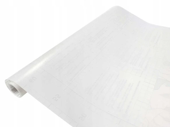 D-c-fix 334-0004 Rakı Beyazı Statik Cam Folyo (45cm x 1mt) - Resim 6
