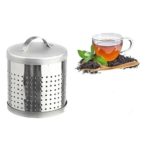 Büyük Metal Çay Süzgeci - Resim 3