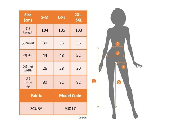 Kadın Yüksek Bel Kamuflaj Desenli Dalgıç Tayt - Resim 4