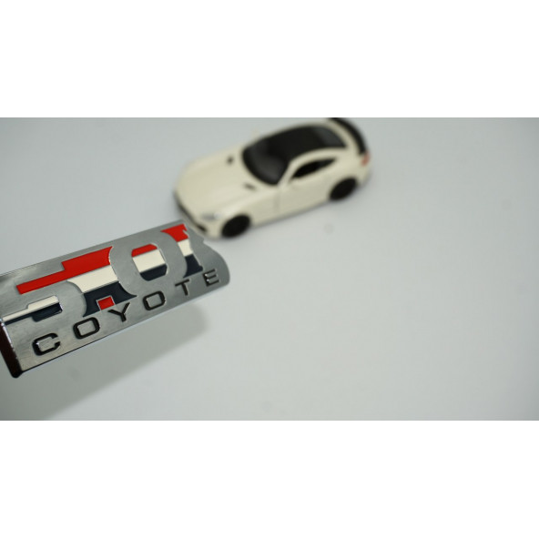 Ford Mustang GT F-150 Boss 302 5.0 Coyote Ön Panjur Vidalı Krom Metal Logo Amblem