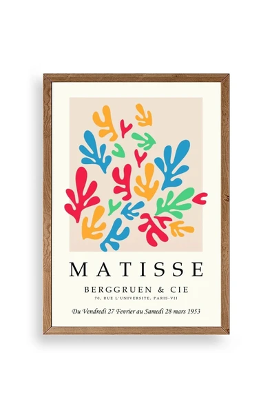 Fransız Ahşap Çerçeveli Tablo ürün görseli 1