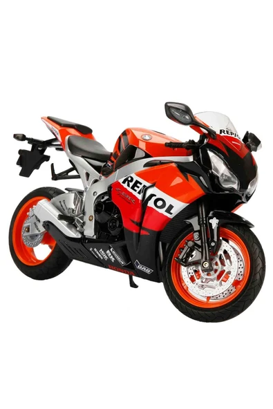 1:6 Honda CBR1000RR Repsol 2009 Model Motor – 30 cm Dev Boy Die-Cast Koleksiyon Aracı - Resim 2