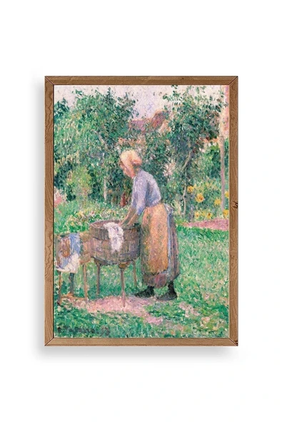 Camille Pissarro Ahşap Çerçeveli Tablo 30 x 42 ürün görseli 1