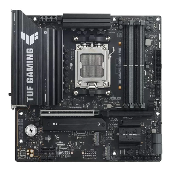 ASUS TUF GAMING B850M-E WIFI AMD AM5 ANAKART - Resim 2