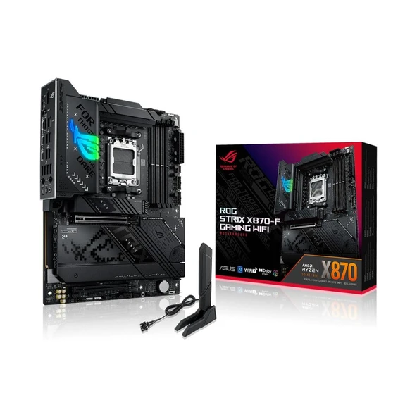 Asus ROG Strix X870-F Gaming Wi-Fi AMD AM5 DDR5 ATX Anakart - Resim 3