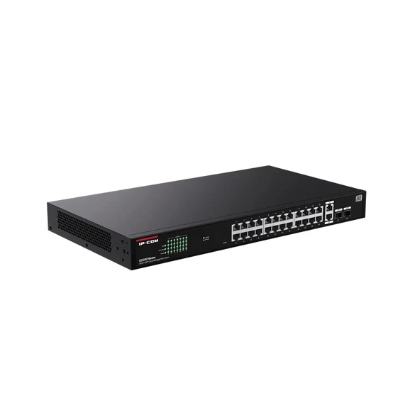 Ip-com G2228p-24-410w 24 Port Gıgabıt+2xrj45/sfp Uplınk 370w Poe Cloud Yönetilebilir Rackmount Swıtch - Resim 3
