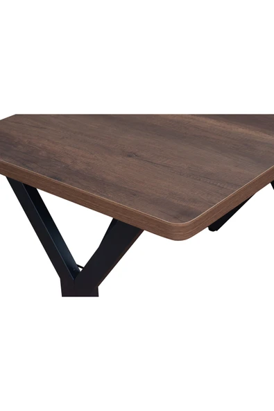 Kırlenta ANTRASİT POFİ 2 2 1 1 Yemek Masası Bahçe Takımı Balkon Takımı Bahçe Seti Oturma Grubu Masa SETİ - Resim 5