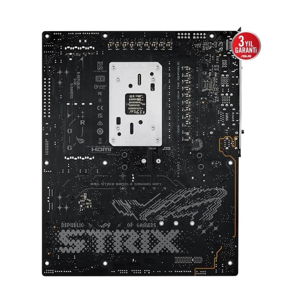 Asus ROG Strix B850-E Gaming Wi-Fi AMD AM5 DDR5 ATX Anakart - Resim 4