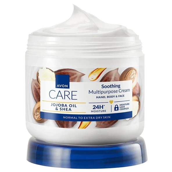 Avon Care Jojoba Yağı ve Shea Yağı İçeren Çok Amaçlı Krem 400 ml ürün görseli 1