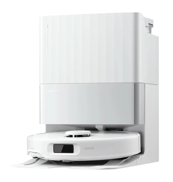 Roborock Qrevo Edge 5V1 Çöp İstasyonlu Beyaz Akıllı Robot Süpürge ürün görseli 1