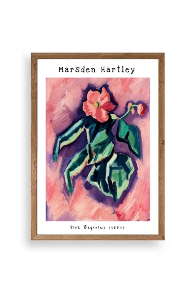 Marsden Hartley Ahşap Çerçeveli Tablo 23 x 30 ürün görseli 1