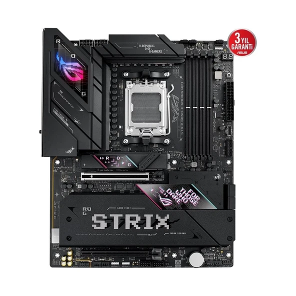 Asus ROG Strix B850-E Gaming Wi-Fi AMD AM5 DDR5 ATX Anakart - Resim 2