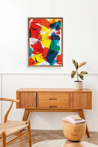 Mordern Ahşap Çerçeveli Tablo 23 x 30 - Resim 3