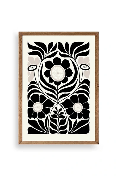 Desen Ahşap Çerçeveli Tablo 30 x 42 ürün görseli 1