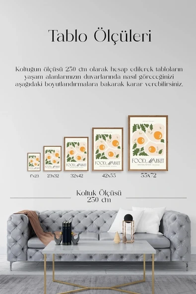 Yumurta Ahşap Çerçeveli Tablo 30 x 42 - Resim 5