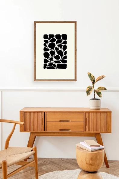 Desen Ahşap Çerçeveli Tablo 23 x 30 - Resim 3
