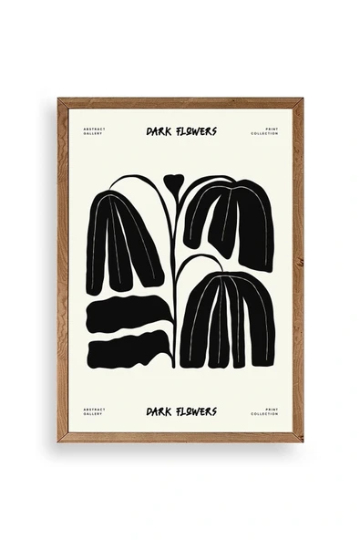 Çiçek Ahşap Çerçeveli Tablo 23 x 30 ürün görseli 1