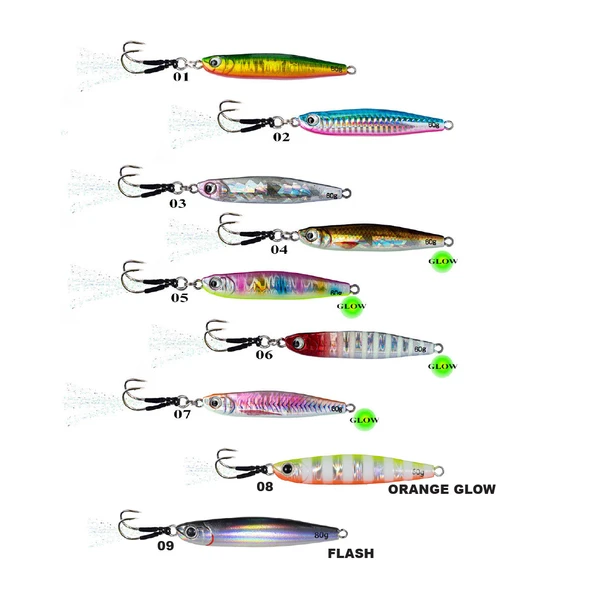 Ryuji Sniper 10cm 80gr Metal Jig Yem  08 Orange Glow ürün görseli 1