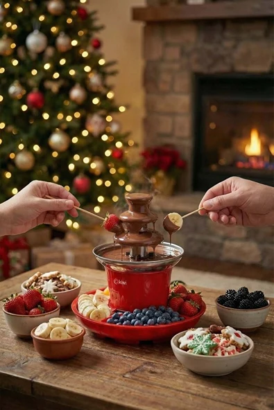 KIWI KCF 5941 ÇİKOLATA ÇEŞMESİ FONDÜ MAKINASI - Resim 3