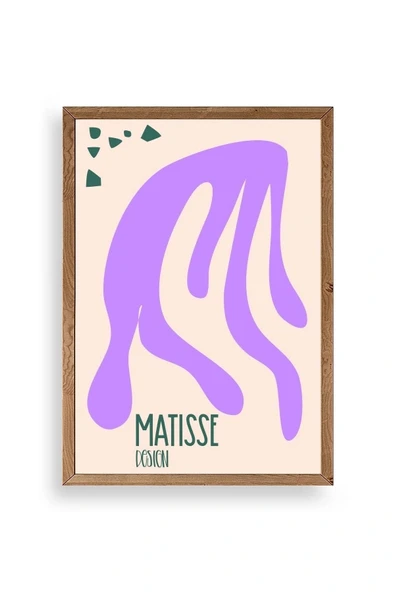 Soyut Ahşap Çerçeveli Tablo 23 x 30 ürün görseli 1