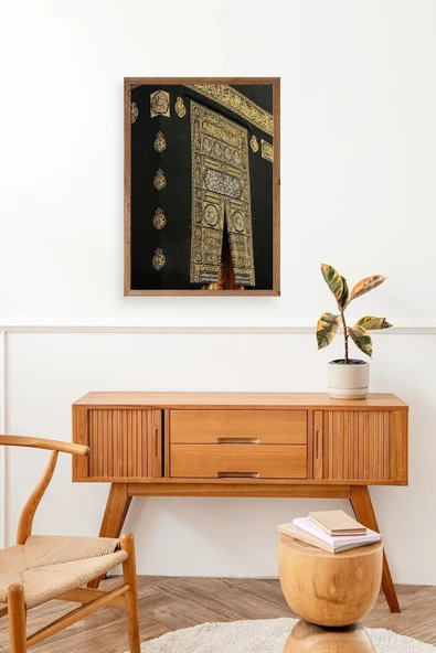 Kabe Ahşap Çerçeveli Tablo 30 x 42 - Resim 3