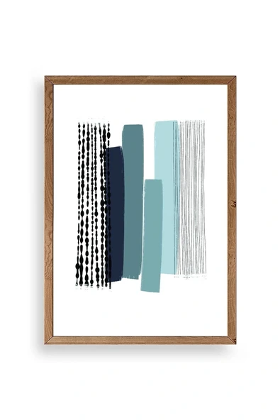 Modern Ahşap Çerçeveli Tablo 23 x 30 ürün görseli 1