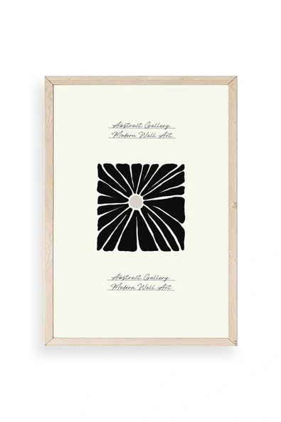 Çiçek Ahşap Çerçeveli Tablo 50 x 70 ürün görseli 1