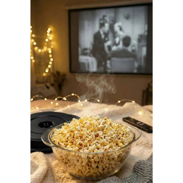 KPM-7407 Mısır Patlatma Makinesi 5 Dk Hızlı Patlatma, Otomatik Karıştırma - Resim 4