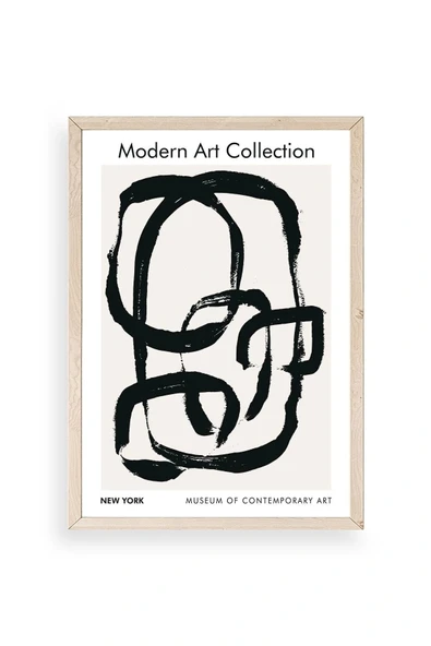 Modern Ahşap Çerçeveli Tablo 50 x 70 ürün görseli 1