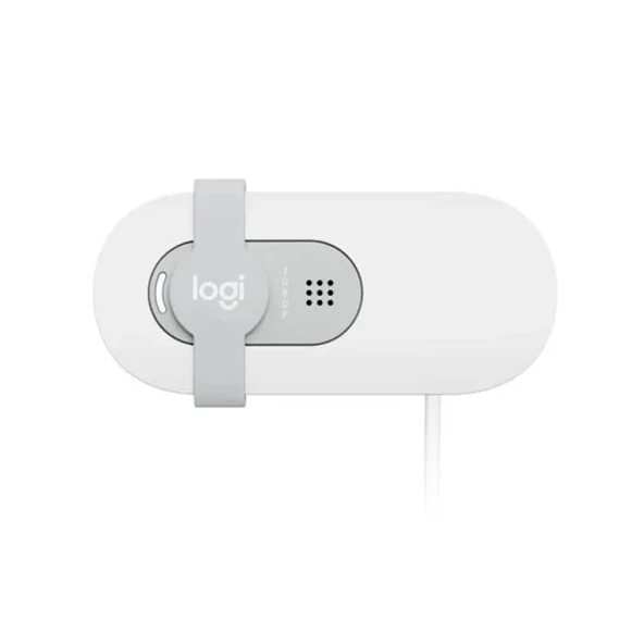 LOGITECH BRIO 100 1080p Dahili Mikrofonlu Webcam Beyaz 960-001617 - Resim 2