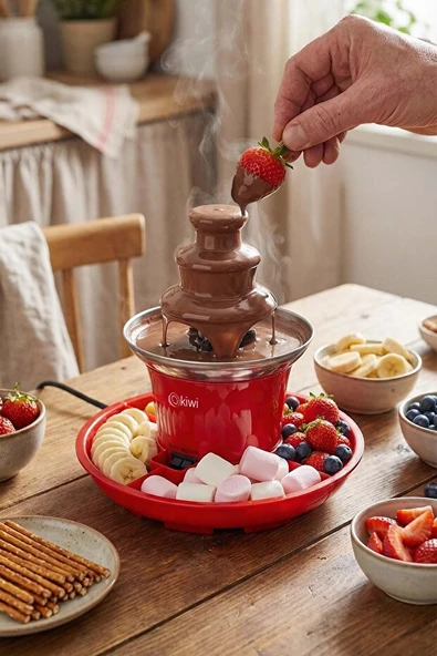 KIWI KCF 5941 ÇİKOLATA ÇEŞMESİ FONDÜ MAKINASI - Resim 4