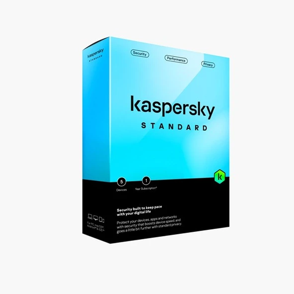 KASPERSKY Standart Trk 1 yıl 3 kullanıcı Antivirüs Programı (Antivirüs) ürün görseli 1