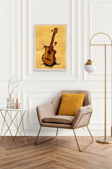 Keman Ahşap Çerçeveli Tablo 23 x 30 - Resim 2