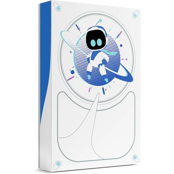 SEAGATE 5TB ASTROBOT LIMITED EDITION STLW5000203 GAME DRIVE HARİCİ DİSK BEYAZ - Resim 3