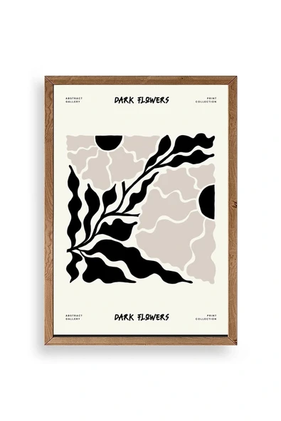 Çiçek Ahşap Çerçeveli Tablo 23 x 30 ürün görseli 1