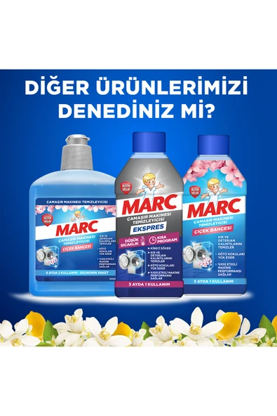 Marc Çamaşır Makinesi Temizleyici & Koruyucu Kireç Önleyici Limon Ferahlığı 500ml - Resim 7