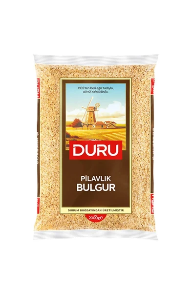 Duru PİLAVLIK BULGUR 2000GR ürün görseli 1