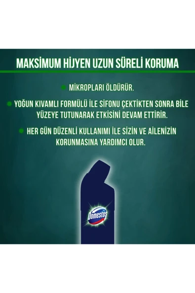Domestos Çamaşır Suyu 750 ml Okalıptus - Resim 6