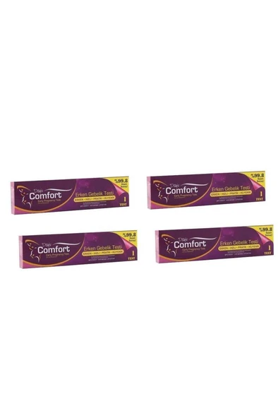 Days Comfort Erken Gebelik Testi 4'Lü PAKET (SKT:08/2027) ürün görseli 1