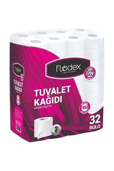 FLODEX Tuvalet Kağıdı Çift Katlı 32 Li Extra Güçlü Serisi 8682560440056 ürün görseli 1