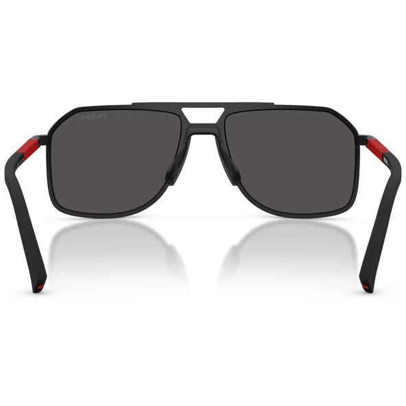 Prada Linea Rossa PS B51S 1BO/06F 56 Erkek Güneş Gözlüğü - Resim 5