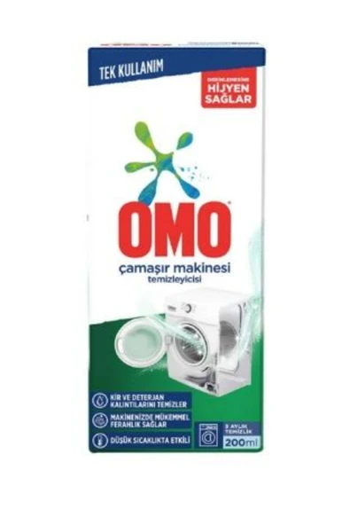 Omo Çamaşır Makinesi Temizleyicisi 200 Ml ürün görseli 1