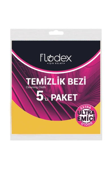 FLODEX Temizlik Bezi 5'li ürün görseli 1