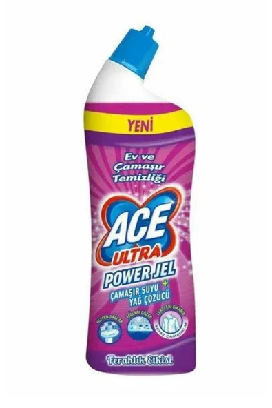 ACE Ultra Power Jel 750 Ml. Çamaşır Suyu Ferahlık Etkisi ürün görseli 1