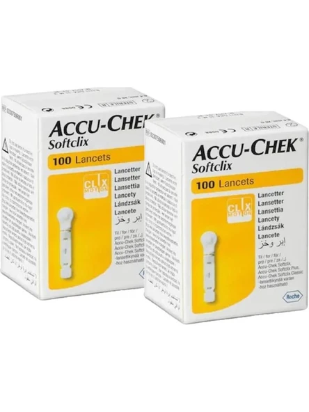 Accu Chek Softclix Lancet 100 ADET 2 KUTU (SKT:10/2027) ürün görseli 1