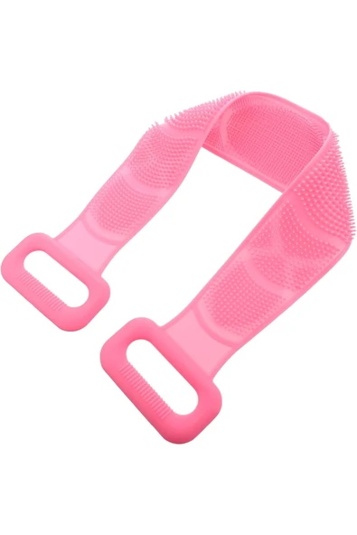 Welta Çift Taraflı Banyo Sırt Kesesi Silikon Duş Lifi Fırçası 2 Adet - Resim 5