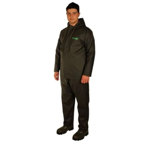 Polly Rain Takım PVC Yağmurluk M Beden ürün görseli 1